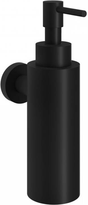 Hotbath Cobber zeepdispenser wandmodel 17 8 x 5 x 10 9 cm mat zwart