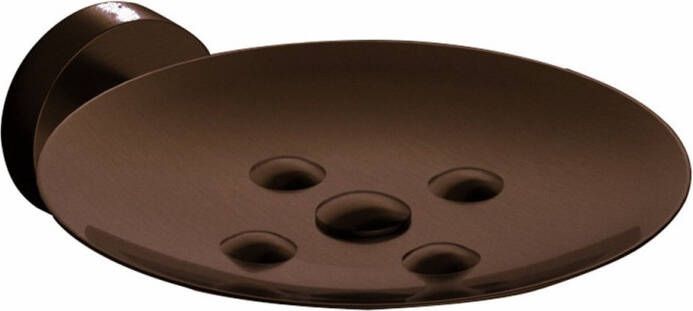 Hotbath Cobber zeepschaal wandmodel 4 x 11 x 13 3 cm verouderd messing - Foto 2