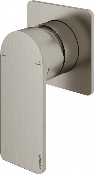 Hotbath Gal Afbouwdeel voor Inbouwdouchemengkraan Geborsteld nikkel PVD GL031EXTGNP