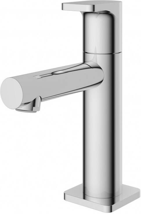 Hotbath Gal Fonteinkraan opbouw uitloop 8.5cm koudwaterkraan chroom GL001CR