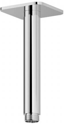 Hotbath Plafondbuis Gal 15 cm Vierkant Chroom