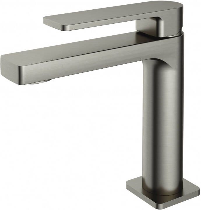 Hotbath Gal GL003GNP wastafelmengkraan zonder waste Geborsteld nikkel PVD - Foto 2