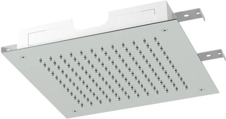 Hotbath Archie inbouw hoofddouche 38cm geborsteld gunmetal PVD