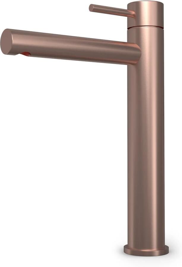 Hotbath BUDDY Wastafelmengkraan hoog model Geborsteld Koper PVD (B103HBCP)