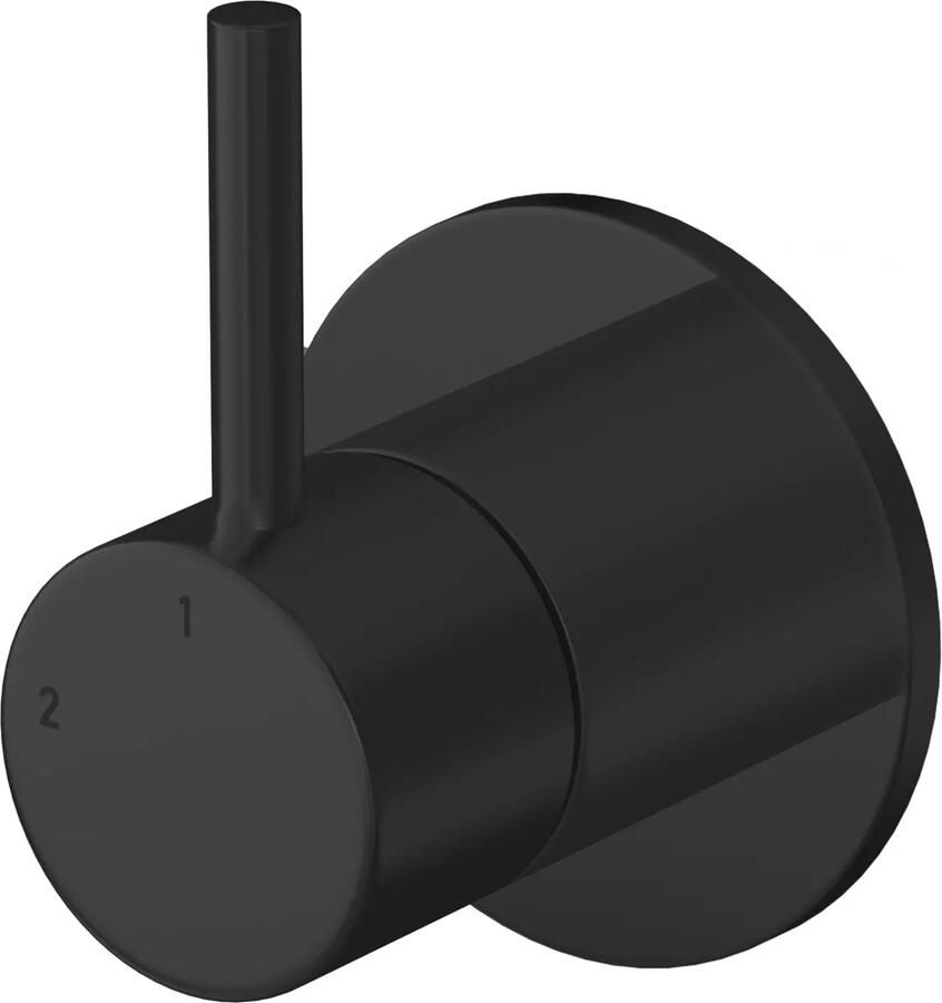 Hotbath Buddy B111EXT afbouwdeel inbouw 2-weg omstel geborsteld zwart PVD
