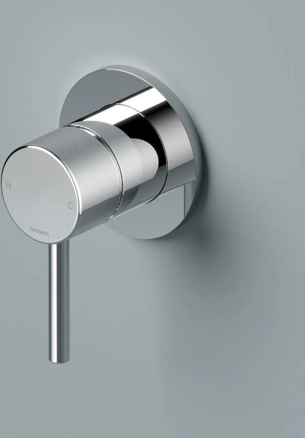 Hotbath Buddy Douchemengkraan inbouw Chroom B131EXTCR - Foto 2