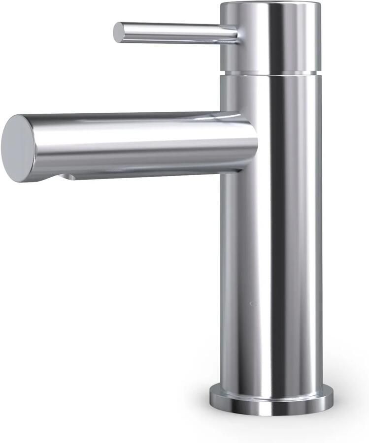 Hotbath BUDDY Wastafelmengkraan laag model Chroom B103CR