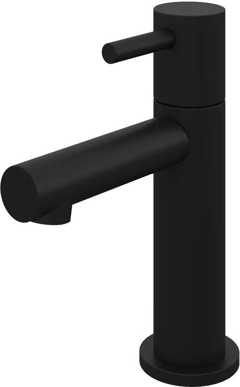 Hotbath COBBER Fonteinkraan Gepolijst zwart PVD E001PBP