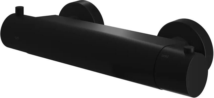 Hotbath COBBER Thermostatische Douchemengkraan met 1 2 Gepolijst zwart PVD B008PBP