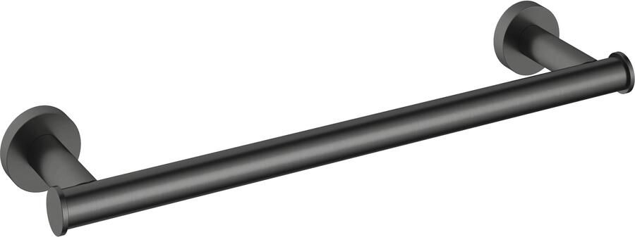 Hotbath &MORE Handdoekstang 34 cm MBP Geborsteld Zwart PVD (BAA06MBP)