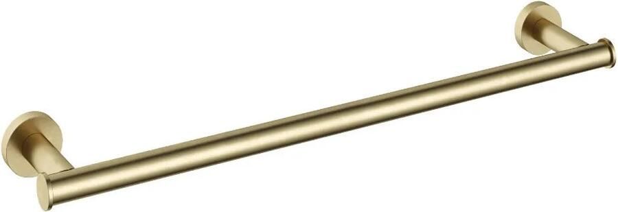 Hotbath &MORE Handdoekstang 64cm BB Living Colours vormen een Poetsbaar patina Geborsteld Messing (BAA07BB)