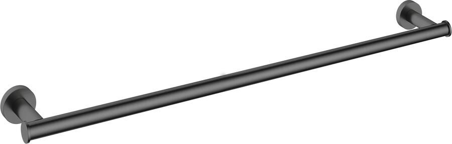 Hotbath &MORE Handdoekstang 64 cm MBP Geborsteld Zwart PVD (BAA07MBP)