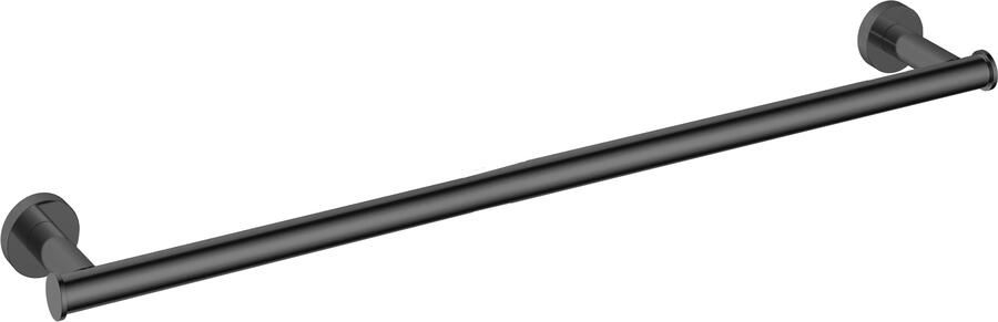 Hotbath &MORE Handdoekstang 64 cm PBP Gepolijst Zwart PVD (BAA07PBP)