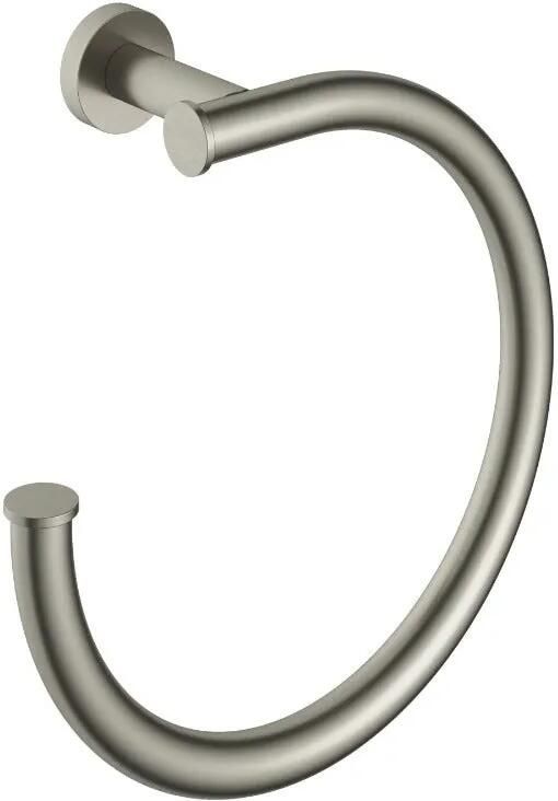 Hotbath &MORE Handdoekring GN Geborsteld nikkel BAA08GN
