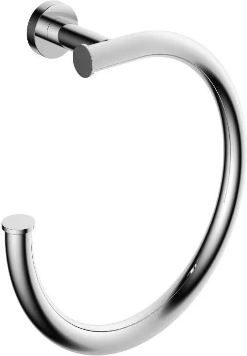 Hotbath &More handdoekring geborsteld gunmetal PVD
