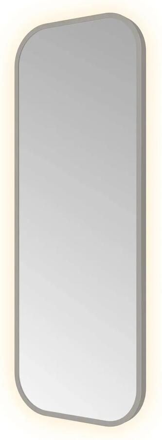 Hotbath &MORE Spiegel indirect LED color changing dimbaar met afstandbediening Geborsteld gunmetal PVD SSQ380BGP