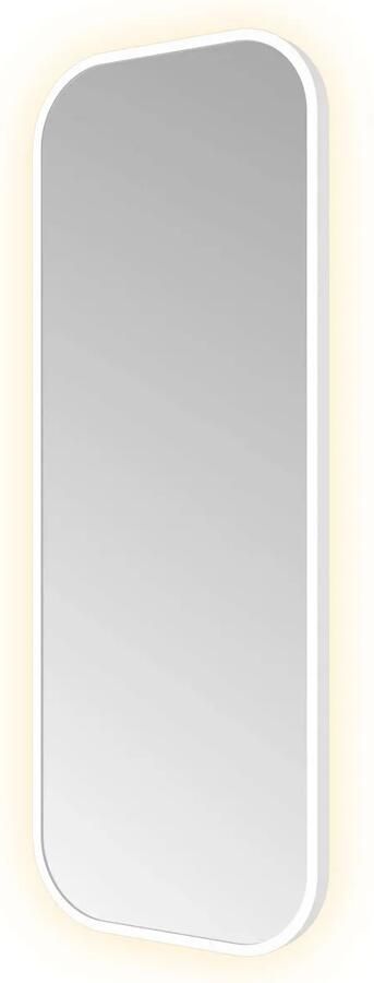 Hotbath &MORE Spiegel indirect LED color changing dimbaar met afstandbediening Mat wit SSQ380WH