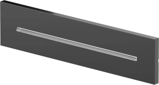 Hotbath Mate M162 inbouw waterval badkraan zwart gepolijst PVD