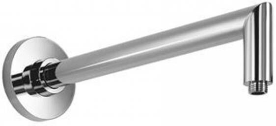 Douche Concurrent Douchearm Muur Hotbath Mate Rond 350 Verzwaard Geborsteld Nikkel - Foto 4