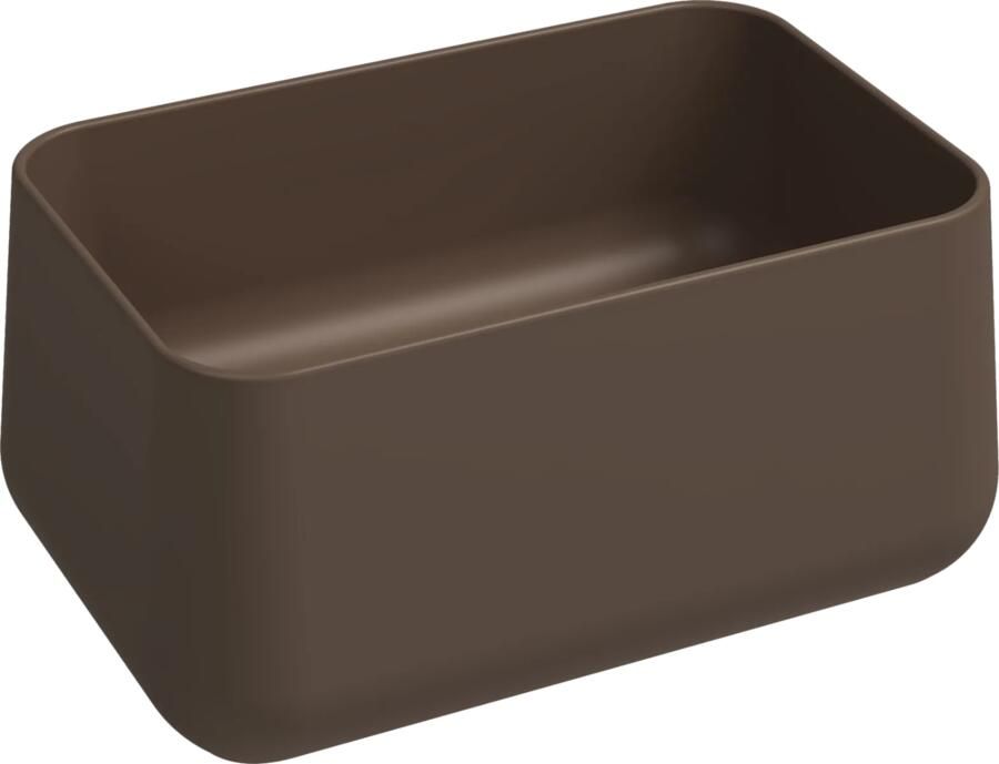 Isvea Allegro opbouw waskom 60x40cm taupe