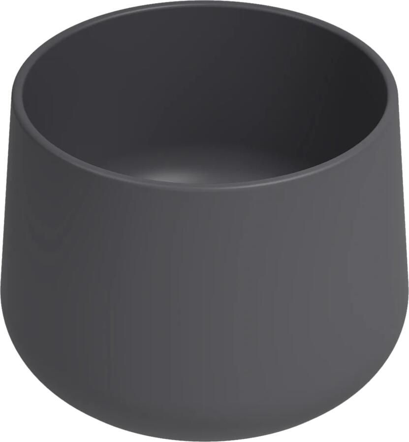 Isvea Allegro opbouw waskom rond 42cm antraciet