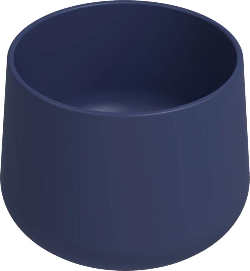 Isvea Allegro opbouw waskom rond 42cm blauw