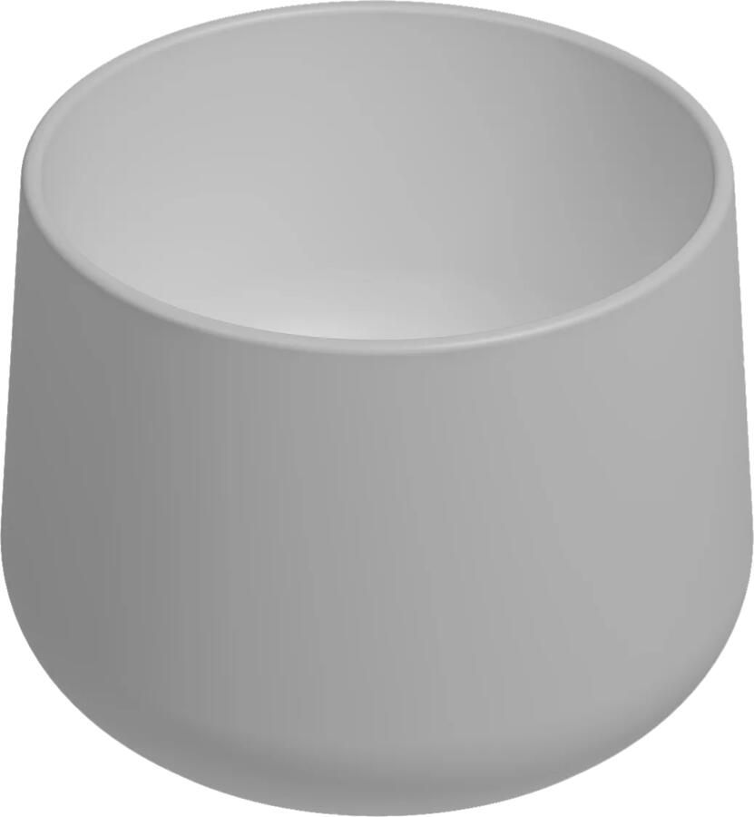 Isvea Allegro opbouw waskom rond 42cm mat wit