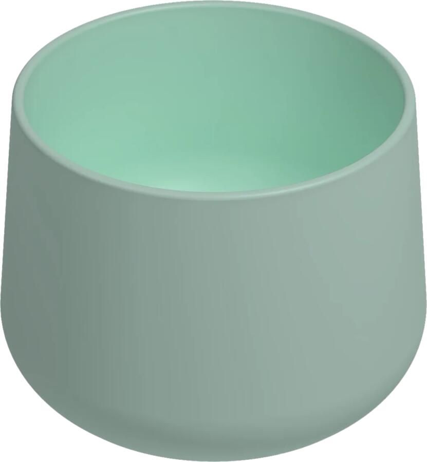 Isvea Allegro opbouw waskom rond 42cm mintgroen