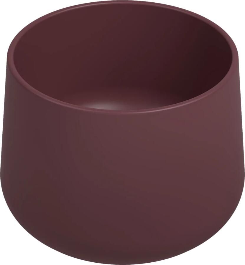 Isvea Allegro opbouw waskom rond 42cm rood