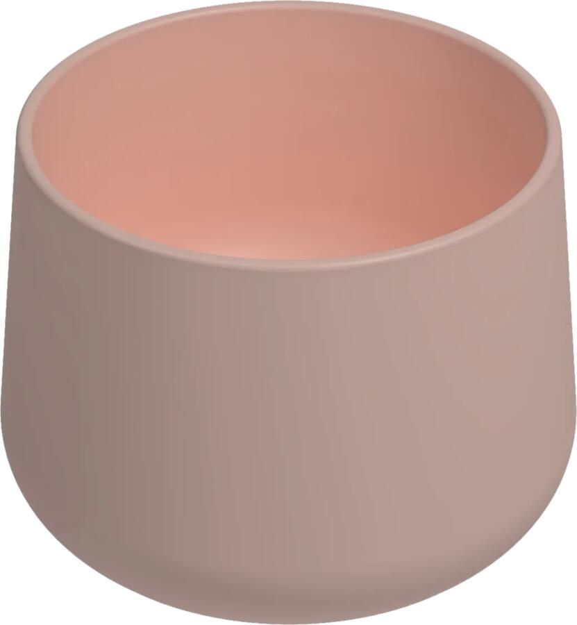 Isvea Allegro opbouw waskom rond 42cm roze