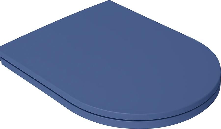 Isvea Infinity softclose toiletzitting blauw