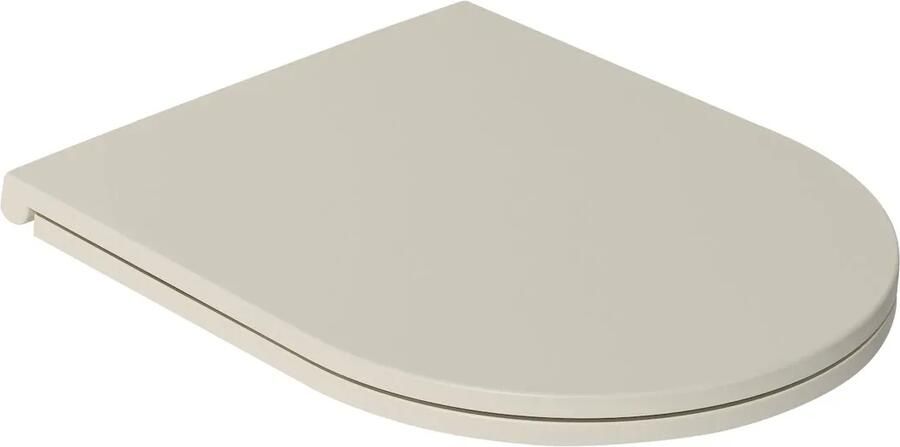 Isvea Infinity toiletzitting softclose ivoor voor staand toilet