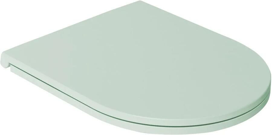 Isvea Infinity toiletzitting softclose mintgroen voor staand toilet
