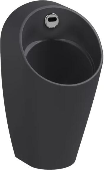Isvea Infinity urinoir met sensor antraciet