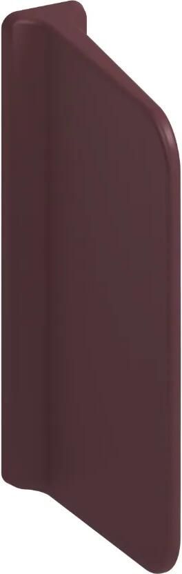 Isvea Infinity urinoir scheidingswand rood