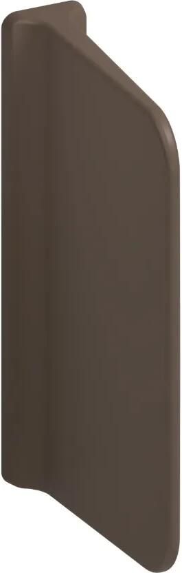 Isvea Infinity urinoir scheidingswand taupe