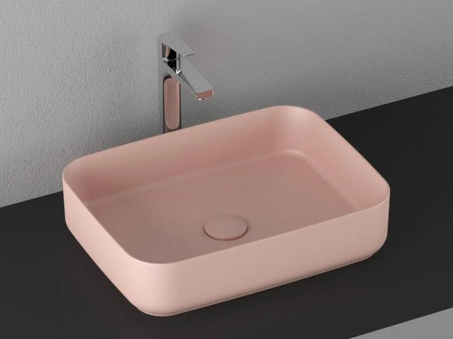 Isvea Infinity waskom 50x36cm roze