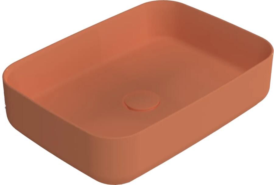 Isvea Infinity waskom 50x36cm terracotta