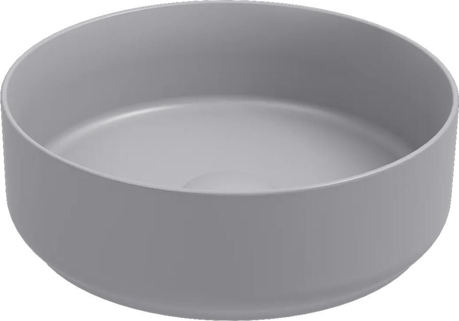 Isvea Infinity waskom rond 36cm grijs