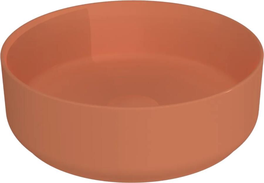 Isvea Infinity waskom rond 36cm terracotta