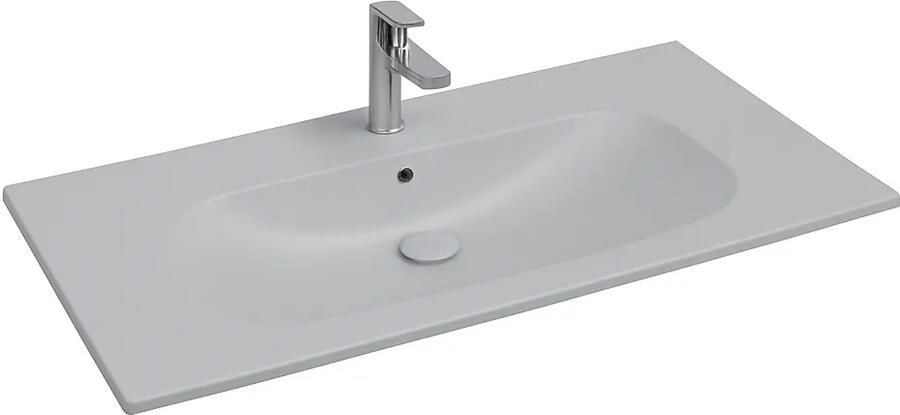 Isvea Infinity wastafel 100x50cm grijs