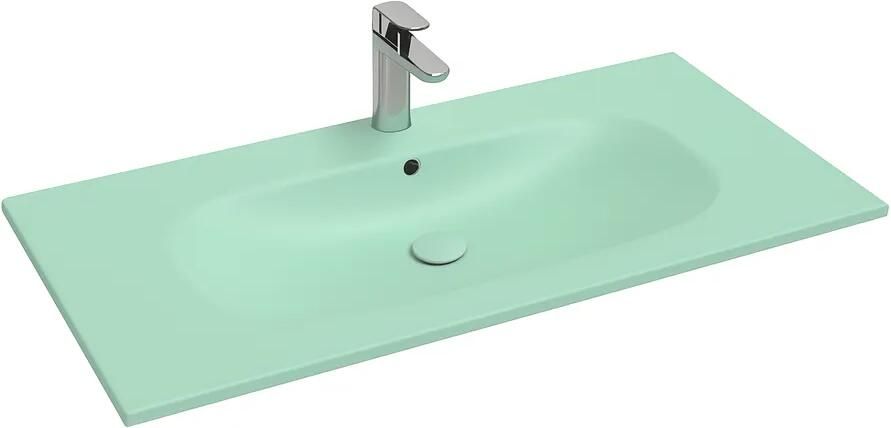 Isvea Infinity wastafel 100x50cm mintgroen