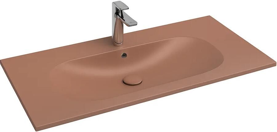 Isvea Infinity wastafel 100x50cm taupe