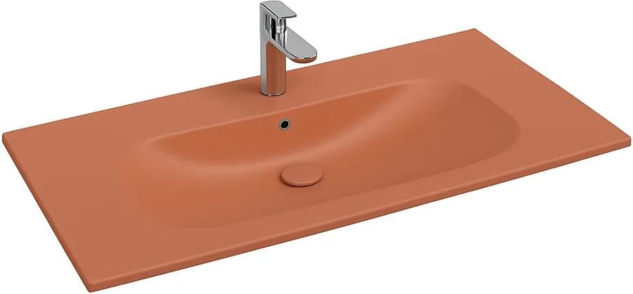 Isvea Infinity wastafel 100x50cm terracotta