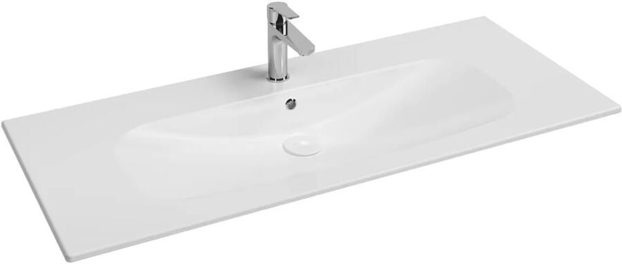 Isvea Infinity wastafel 120x50cm wit glans