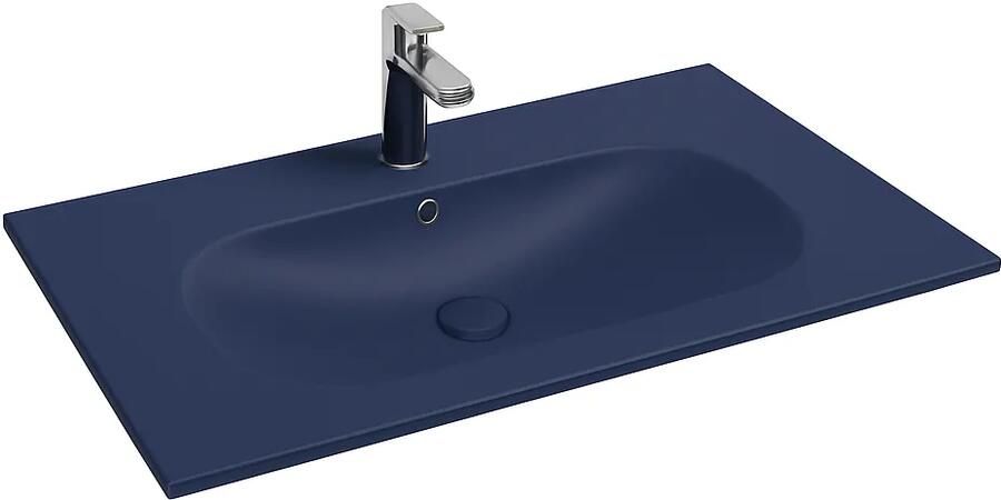 Isvea Infinity wastafel 80x50cm blauw