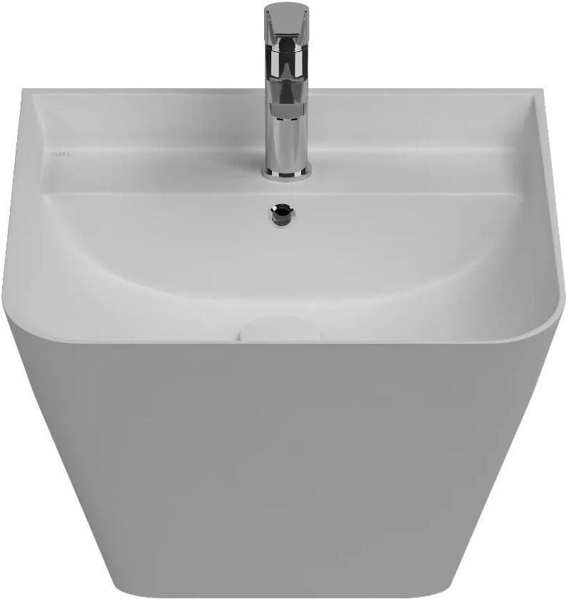 Isvea Sott Aqua hangende wastafel 50cm wit mat