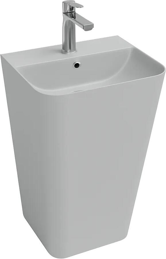 Isvea Sott Aqua staande wastafel 50cm grijs