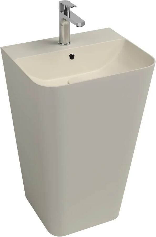 Isvea Sott Aqua staande wastafel 50cm ivoor