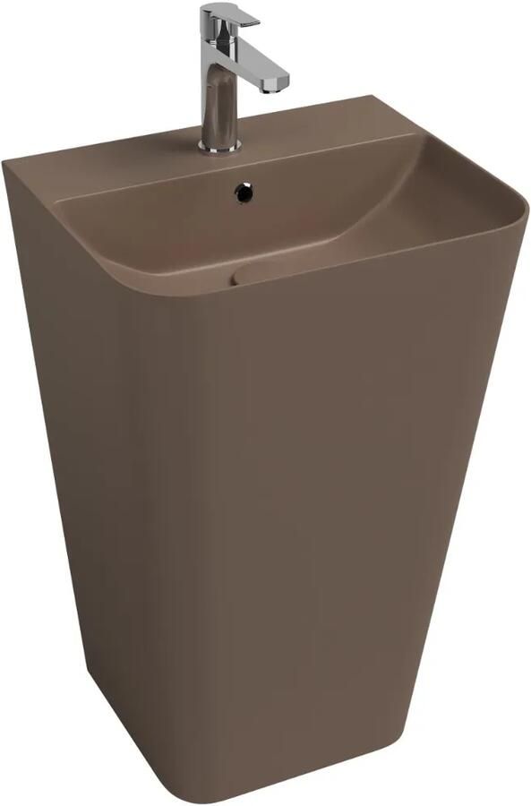 Isvea Sott Aqua staande wastafel 50cm taupe